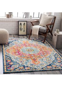 Livabliss , Teppich »DUNDEE« rechteckig 10 mm Höhe , bunt , Obermaterial: 100% Polypropylen , B : 200 cm 1 Stk.