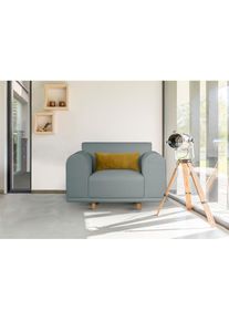 OTTO home , Loveseat »Maroon Sessel« in skandinavischem Design, mit losem Kissen , petrol