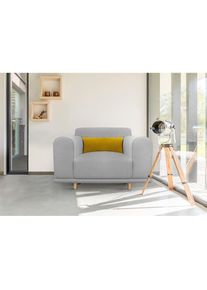 OTTO home , Loveseat »Maroon Sessel« in skandinavischem Design, mit losem Kissen , hellgrau