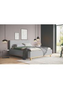 COTTA , Polsterbett »MILLI I wahlweise mit Bettkasten« , light grey