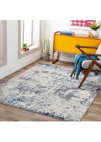 Livabliss , Teppich »DUNKIRK« rechteckig 11 mm Höhe , grau , Obermaterial: 100% Polypropylen , B : 160 cm 1 Stk.