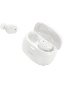 JBL, wireless In-Ear-Kopfh&ouml;rer &raquo;TUNE BUDS 2&laquo; A2DP Bluetooth Adaptive Noise-Cancelling, Wei&szlig;, Bis zu 48 Stunden Gesamtwiedergabezeit