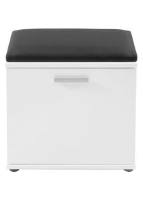 Inosign , Sitzbank »Jakob« Breite 48,5 cm , Weiß/Schwarz