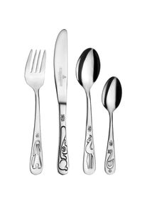 Picard & Wielpütz Solingen , Kinderbesteck »5991 Tiere« , silberfarben