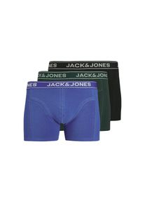 Jack & Jones Jack & Jones , Trunk »JACBLACK – Boxershorts mit Stretch, Jersey und mittlerer Taille« Packung, 3 Stk. tlg., unifarben, modisch, regular fit,...