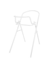 Badewannenst&auml;nder , Wei&szlig; , Metall , 64x95x98 cm , Pflegen, Baden, Babybadewannen