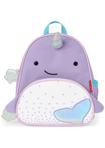 SKIP HOP Skiphop, Kindergartentasche, Narwhal, Violett, Weiss