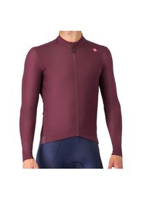 Castelli Espresso Thermal Jersey Cycling jersey Men (XL, purple)