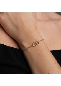 Holzkern Bracelets Women Rose Gold and Walnut