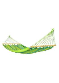 Hamaca con barra individual para jardín Alisio Lime - La Siesta
