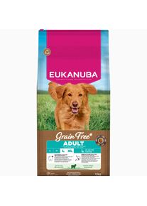 12kg eukanuba Grain Free Adult Large Agneau croquettes pour chien