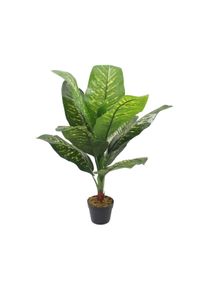 Pianta artificiale Pothos Rebecca Mobili Hieki 90x35x35 PEVA Polietilene Verde Marrone