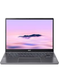 Acer Chromebook Plus 514 (14", 256 GB, 16 GB, DE, Intel Core 5 120U), Notebook, Grau