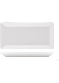 Kutahya Platte Borden, Rechteckig, Perge, Teller, Weiss