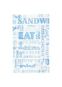 García de Pou Sacos P/Hamburguer 'Parole' 32 G/M2 12+7X18 Cm Azul Perg.Anti-Gordura (500 Unidades)