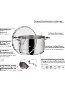 Kela Flavoria, Pfanne + Kochtopf, Silber