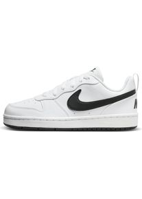 Nike, Mädchen, Sneakers, Court Borough Low Recraft WHITE/BLACK 7Y, Weiss, (40)
