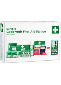 Cederroth, Erste Hilfe Set, Nachf&uuml;llpaket f&uuml;r Erste-Hilfe-Station Set (Erste Hilfe Set Zubeh&ouml;r)