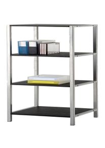 INALSA Estantería cuadrada 4 estantes 30x30x110cm