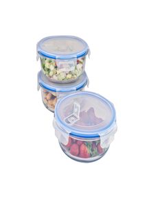 INALSA Fiambrera redonda cristal 1300cc