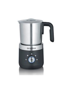 Severin - Espumador de leche SM 3588 - 550 W 0,3 litros Negro mate / acero inoxidable cepillado