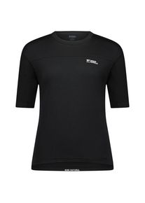 Mons Royale Women's Diversion Merino Bike Jersey S/S Cycling jersey Women (M, black)