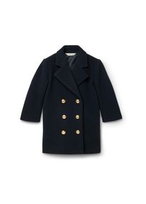 Tchibo - Dziecięcy płaszcz dwurzędowy - dla niemowląt - rozmiar 98/104 - kolor: niebieski