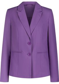 Dames Broekpak van onderhoudsarm materiaal paars Maat 40