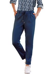 Damska Jogging. nohavice z interlocku tmavomodrá veľkosť 25