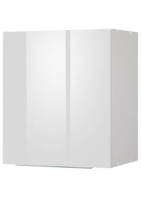 KOCHSTATION , Hängeschrank »KS-Brindisi« 60 cm breit, 1 Tür , weiß Hochglanz/weiß