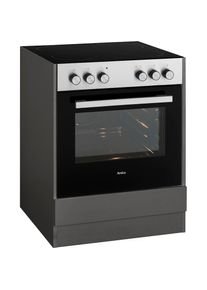 Wiho-Küchen wiho Küchen , Herdumbauschrank »Unna« 60 cm breit, ohne Arbeitsplatte , Front und Korpus: Anthrazit