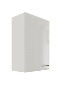 Flex-Well , Hängeschrank »Lund« in zwei Breiten, mit viel Stauraum , Lichtgrau / Rauchgrau