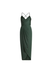 Vera Mont , Abendkleid »Abendkleid mit Raffung« , Evening Green , EURO , 44 -EURO , 44 , Passform: Figurbetont