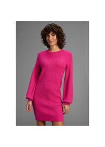 Laura Scott, Damen, Strickkleid Ohne Tasche Ohne Taschen mit modischem Strickmuster - NEUE KOLLEKTION, pink-melange, N-Gr, 36 -N-Gr, pink-melange, 