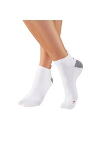 H.I.S. H.I.S , Sportsocken Packung, 4 Paar tlg. , 4x weiß , 35-38 , 35-38 , Feine Sportsocke ohne Frottee
