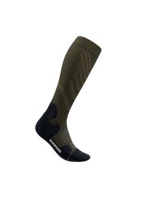 Bauerfeind , Sportsocken »OUTDOOR MERINO COMPRESSION SOCKS« , green-L , 38-41 , 38-41 , Durchblutungsförderung und Verbesserung der Muskelökonomie
