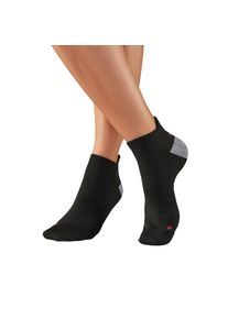 H.I.S. H.I.S , Sportsocken Packung, 4 Paar tlg. , 4x schwarz , 35-38 , 35-38 , Feine Sportsocke ohne Frottee