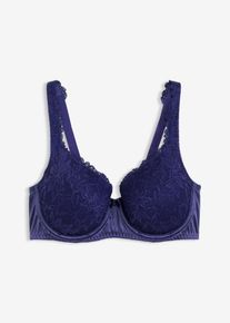 Voorgevormde bh met gewatteerde schouderbandjes - blauw - maat 75E - bonprix