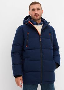 Waterdichte gewatteerde outdoor jas - blauw - maat 54 - bonprix