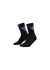 CEP Damen Core Run Edt. Vertical Mid Cut Socks schwarz