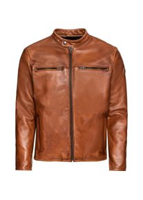 Spirit Motors Retro-Style Lederjacke 5.0 braun M - Motorradbekleidung - Motorradjacken - Lederjacken