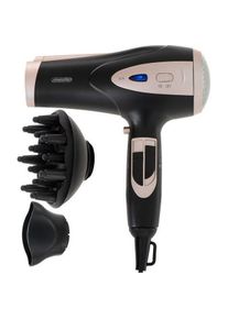Mesko, Föhn, Adler MS 2287 Haartrockner 2400 W Schwarz Champagner (2400 W)