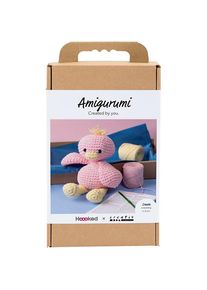 Creativ Company Bastelset Amigurumi, Ente, Handarbeitsset, Mehrfarbig
