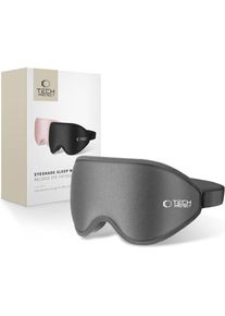 Tech-Protect, Mundschutz, Augenmaske Schlafmaske Grau (1 x)