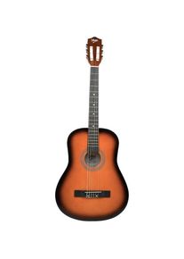 V-tone BCG SB - Gitara klasyczna 4/4 sunburst do nauki, Gitarre