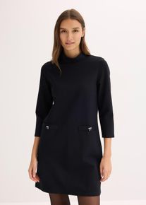 Minikleid aus fließendem Viskose-Mix, schwarz, Größe 48/50 (XL), Viskose, bonprix