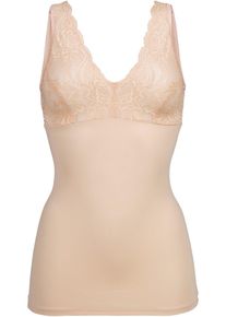 Shapetop mit Spitze und mittlerer Formkraft, grau, Größe 36, bonprix