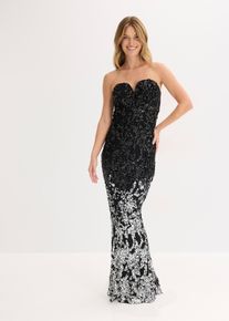 Paillettenkleid, schwarz, Gr&ouml;&szlig;e 44, bonprix