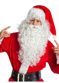 Boland Barba folta di Babbo Natale con parrucca