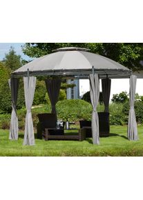 Konifera Tuinprieel Tino Bxd: 350 x 350 cm (set) tuinpriëlen grijs